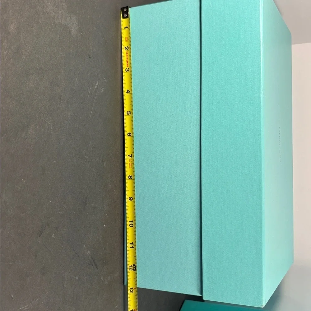 Tiffany & Co. Large Blue Storage Box Set (2) with Lids
